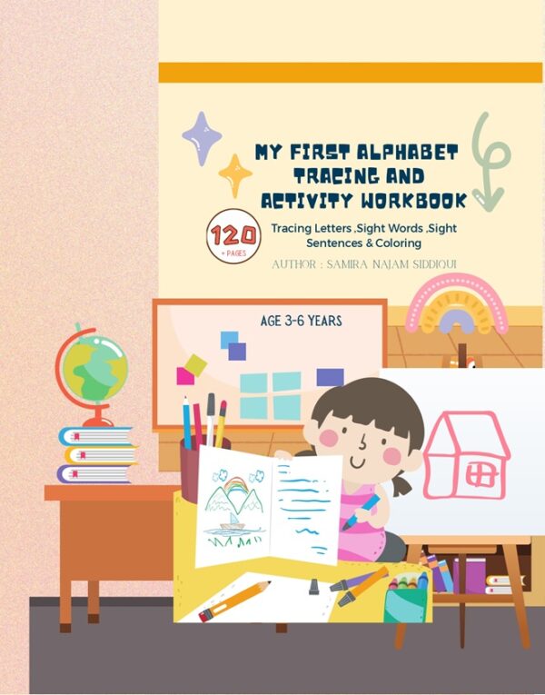E-Book : My First Alphabet Tracing and Activity Workbook